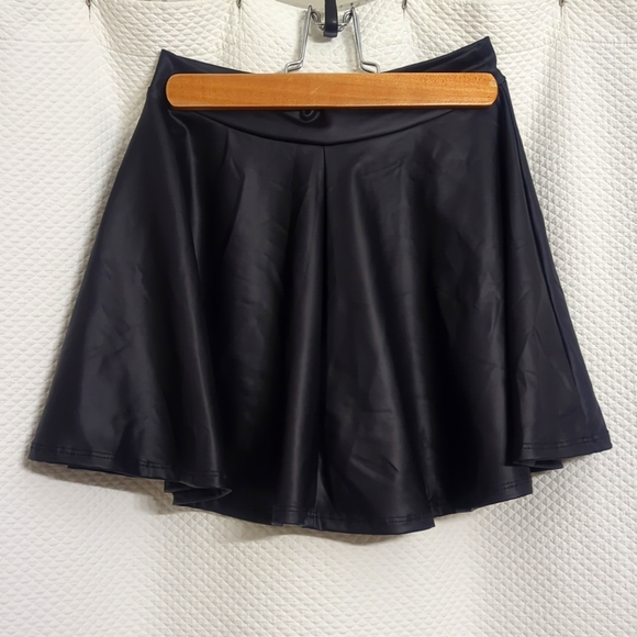 Route 3 | Skirts | Vegan Leather Circle Mini Skirt | Poshmark